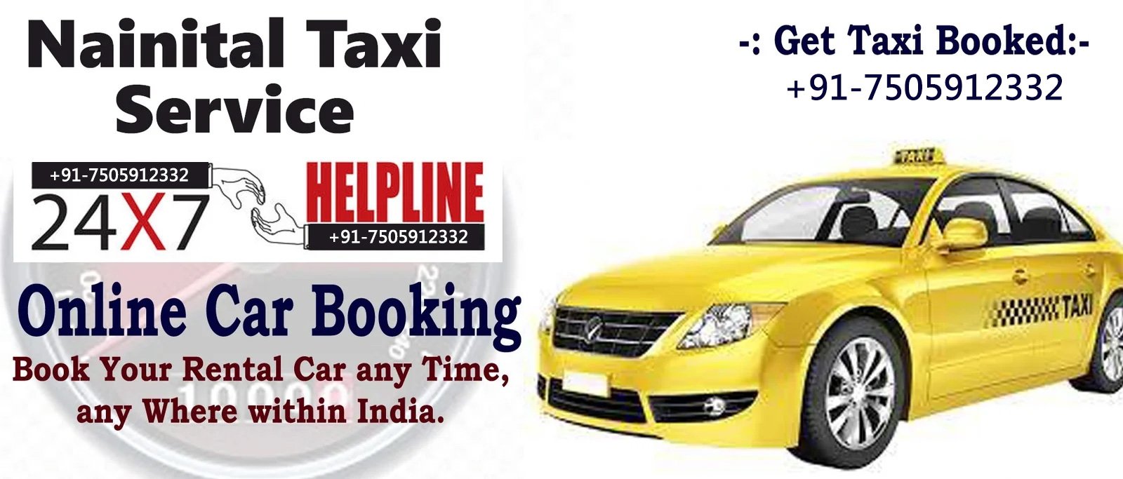 Nainital Cab Service | Uttarakhand Taxi Service, Nainital Taxi